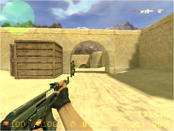 دانلود بازی کانتر موقعیت صفر دوبله فارسی Counter Strike condition Zero برای کامپیوتر- شمارش معکوس - تصویر 5