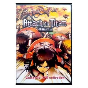 خرید پک DVD انیمه اتک آن تایتان اورجینال Attack on Titan کامل